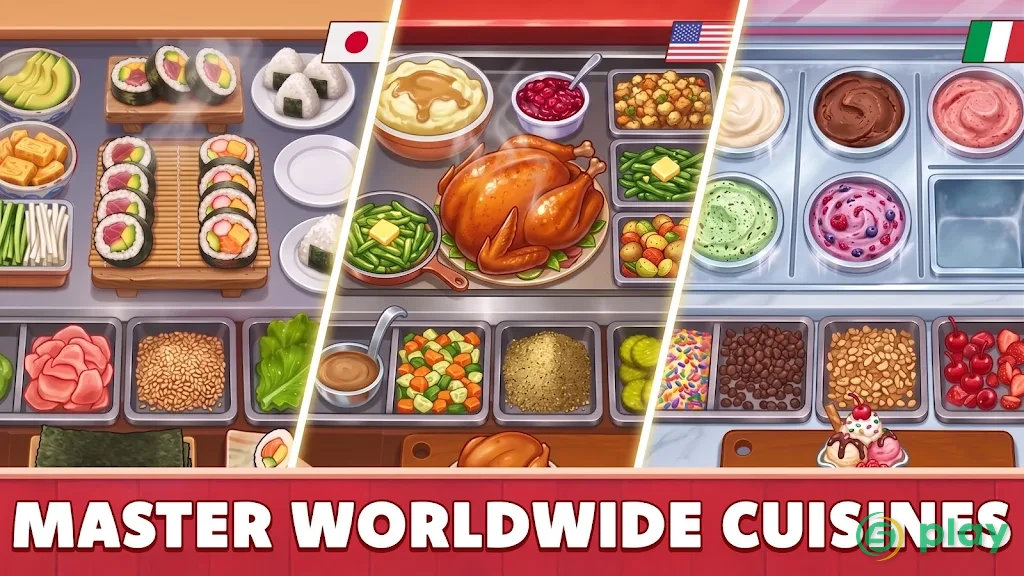 Kitchen Scramble: Cooking Game — скриншот 2