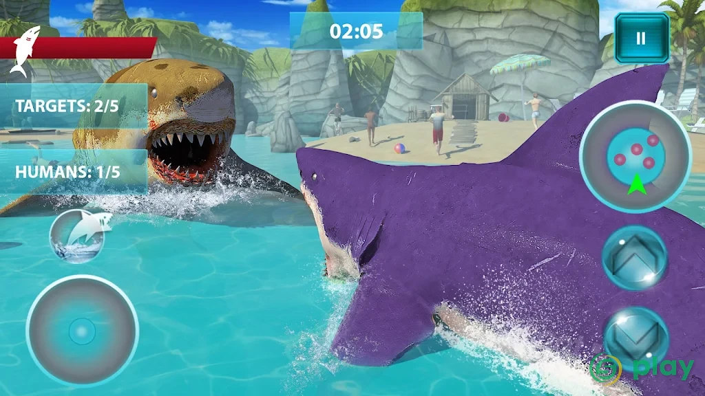 Shark Simulator 2018 — скриншот 3