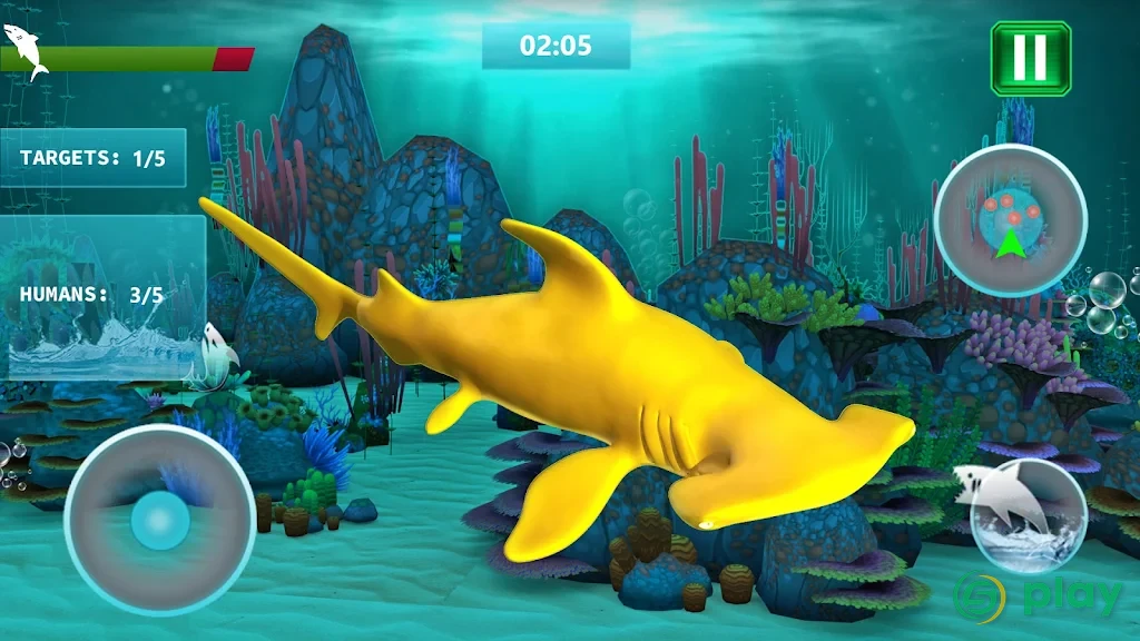 Shark Simulator 2018 — скриншот 6