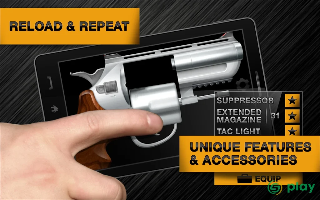Weaphones Gun Sim Free Vol 1 — скриншот 4