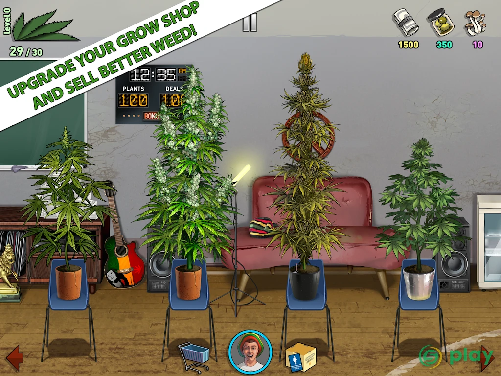 Weed Firm 2: Bud Farm Tycoon — скриншот 2