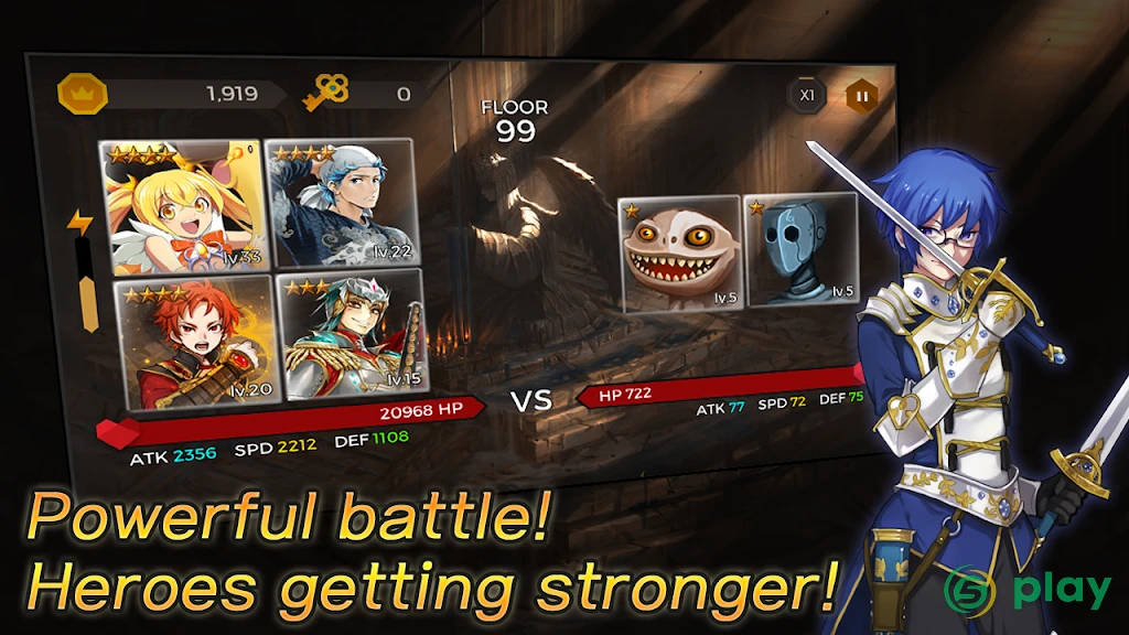 Secret Tower 500F (Online RPG) — скриншот 3