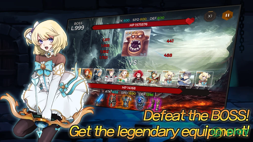 Secret Tower 500F (Online RPG) — скриншот 4