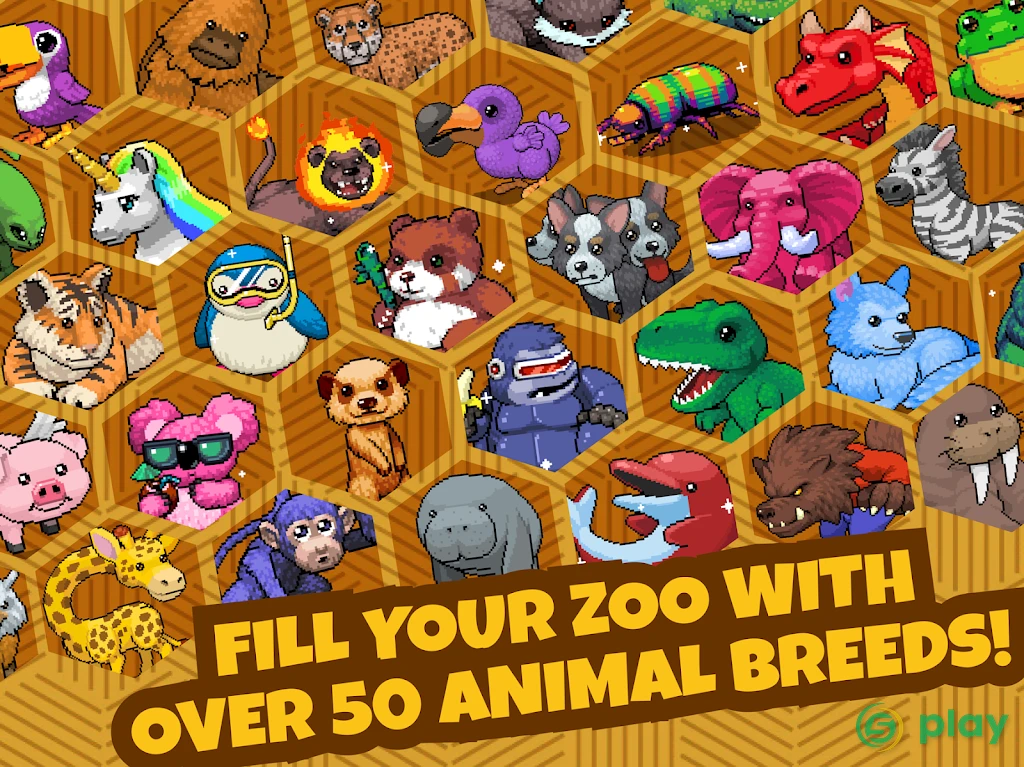 Idle Zoo Tycoon: Tap, Build & Upgrade a Custom Zoo — скриншот 8