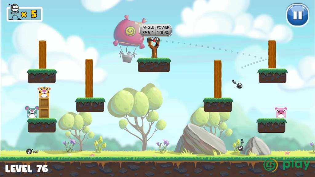 Knockdown : Slingshot king — скриншот 11