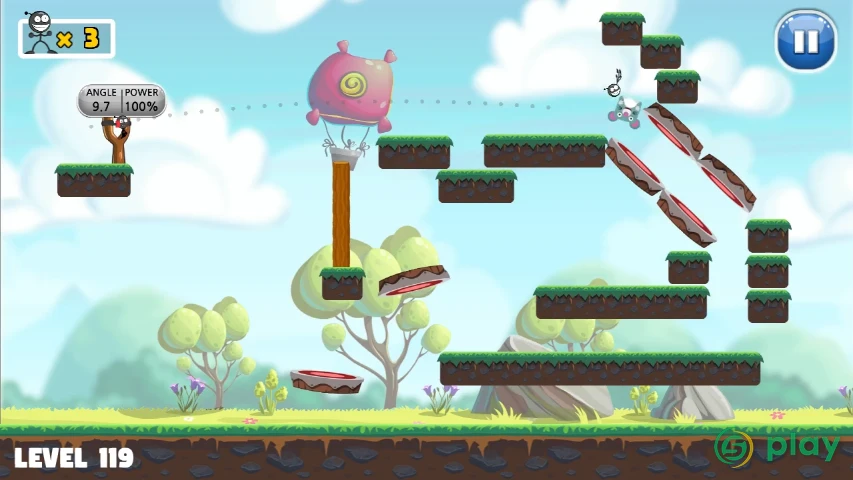 Knockdown : Slingshot king — скриншот 6
