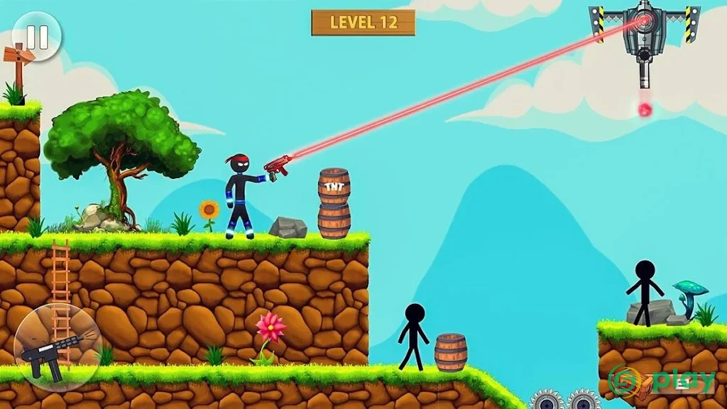 Stickman vs Stickman : Shotgun Shooting — скриншот 2