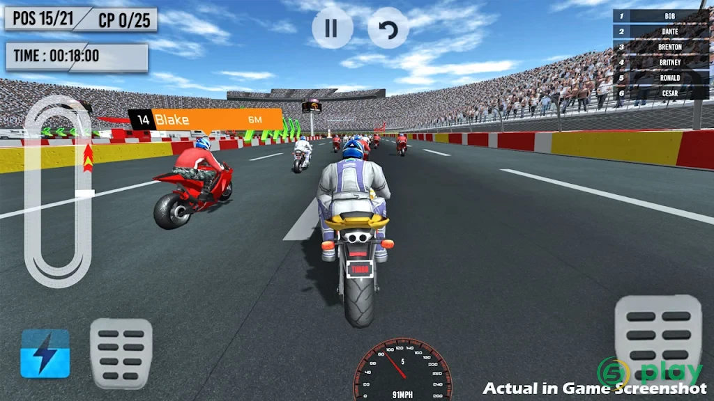 Bike Racing 2018 - Extreme Bike Race — скриншот 2