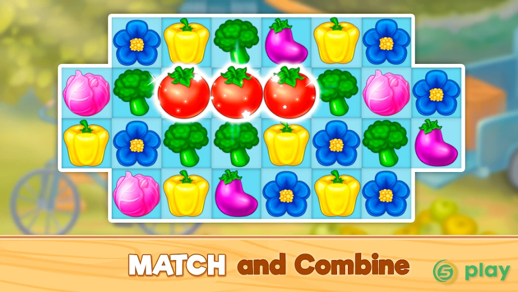 Granny’s Farm: Free Match 3 Game — скриншот 2