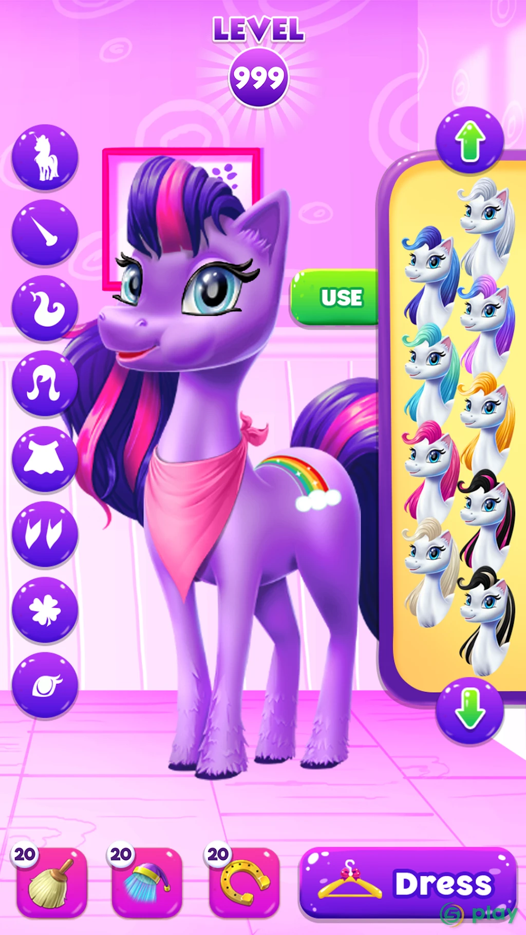 Magical Unicorn Candy World — скриншот 8