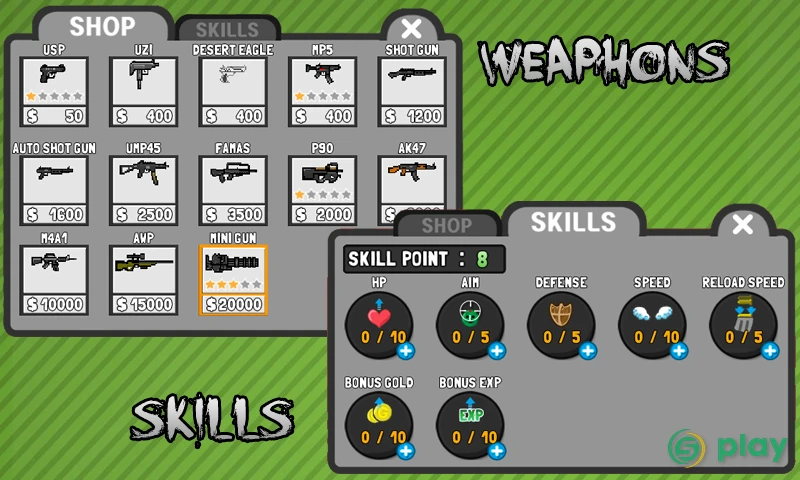 Stickman And Gun — скриншот 3