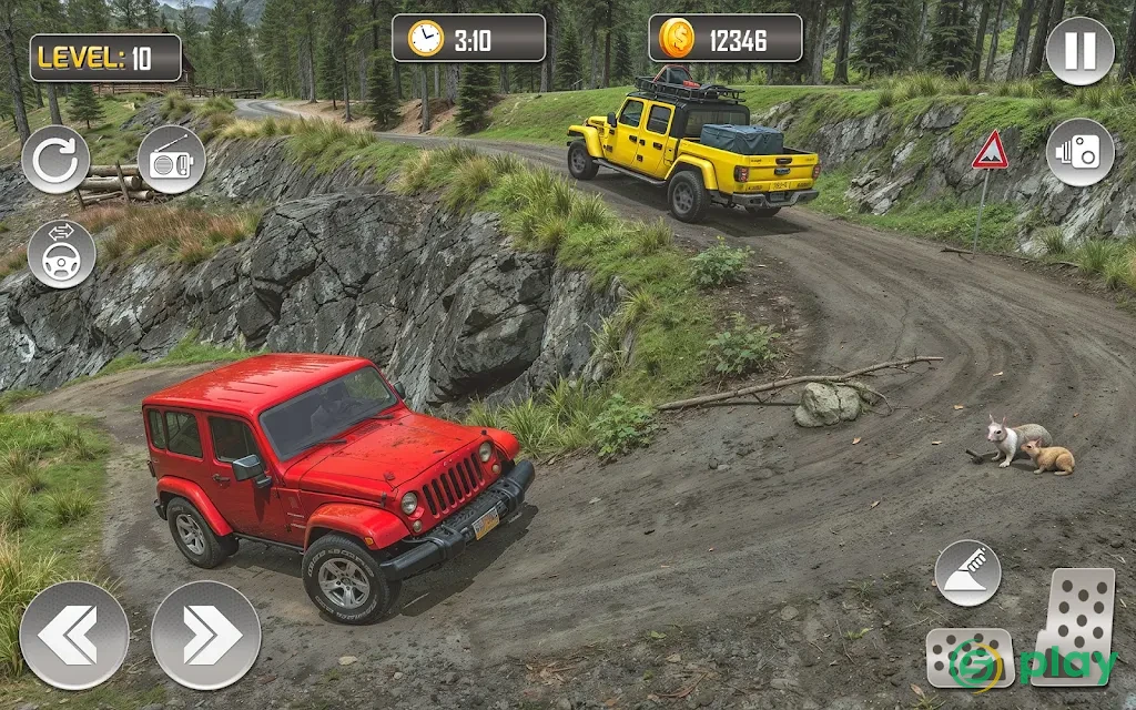 6x6 Spin Offroad Mud Runner Truck Drive Games 2018 — скриншот 2