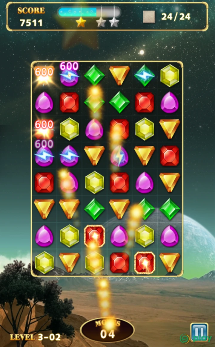 Jewels Star 3 — скриншот 3