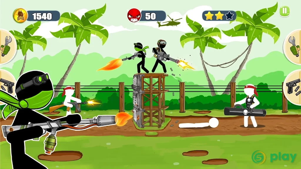 Stickman Army : The Resistance — скриншот 1