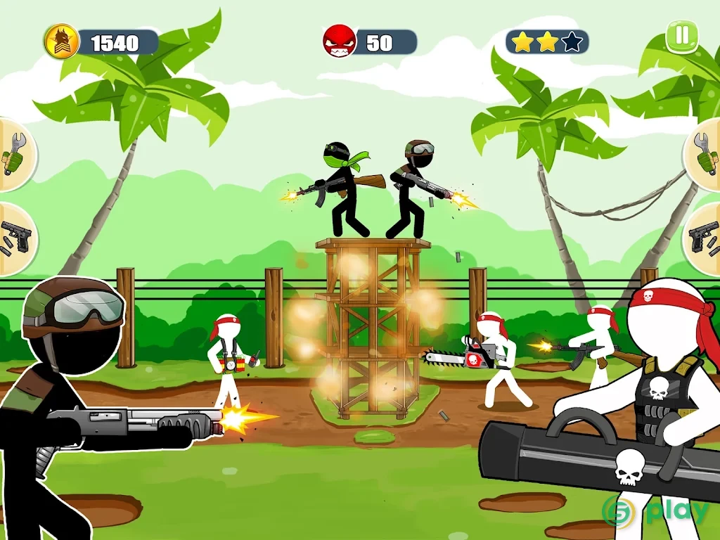 Stickman Army : The Resistance — скриншот 5