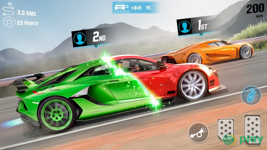 Racing Ferocity 3D: Endless — скриншот 2