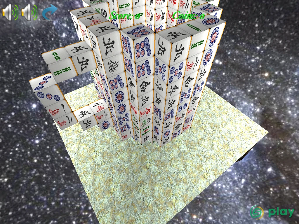 Маджонг Пасьянс 3D Куб — скриншот 2