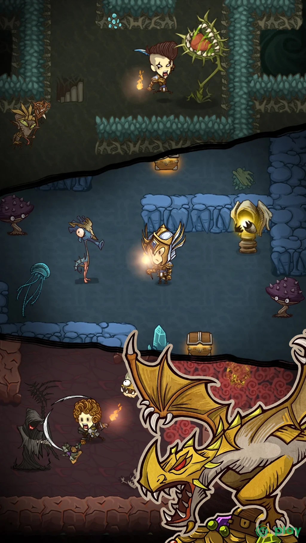 The Greedy Cave — скриншот 2