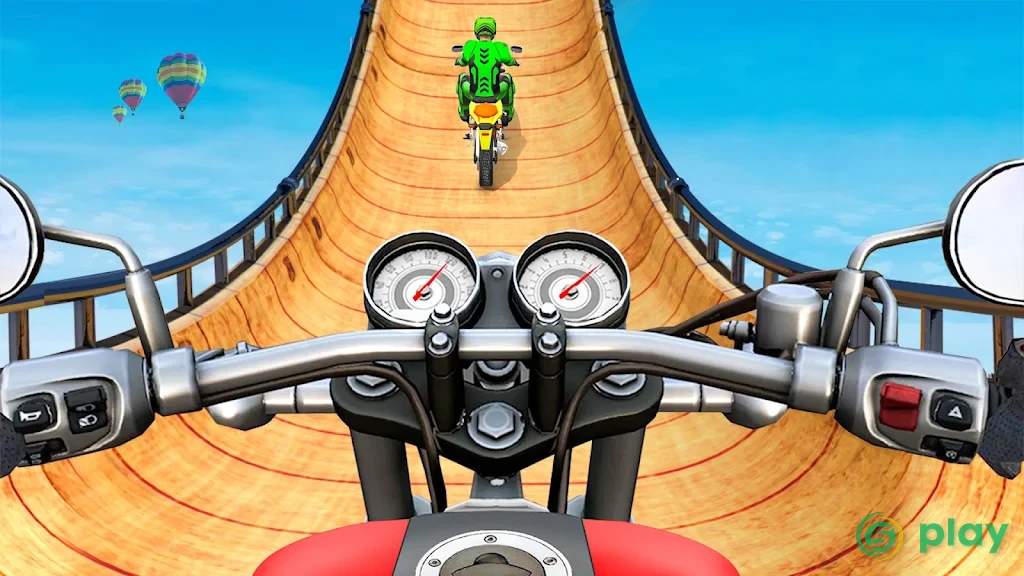 Tricky Bike Trail Stunt — скриншот 1