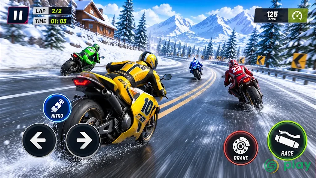 Bike Moto Traffic Racer — скриншот 6