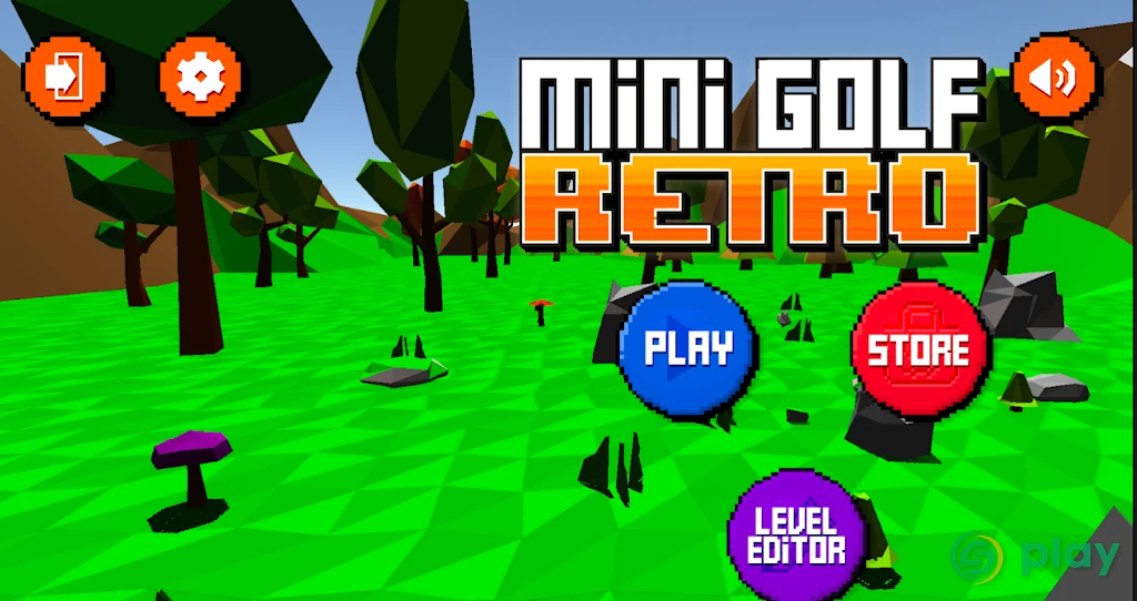 Mini Golf: Retro — скриншот 3