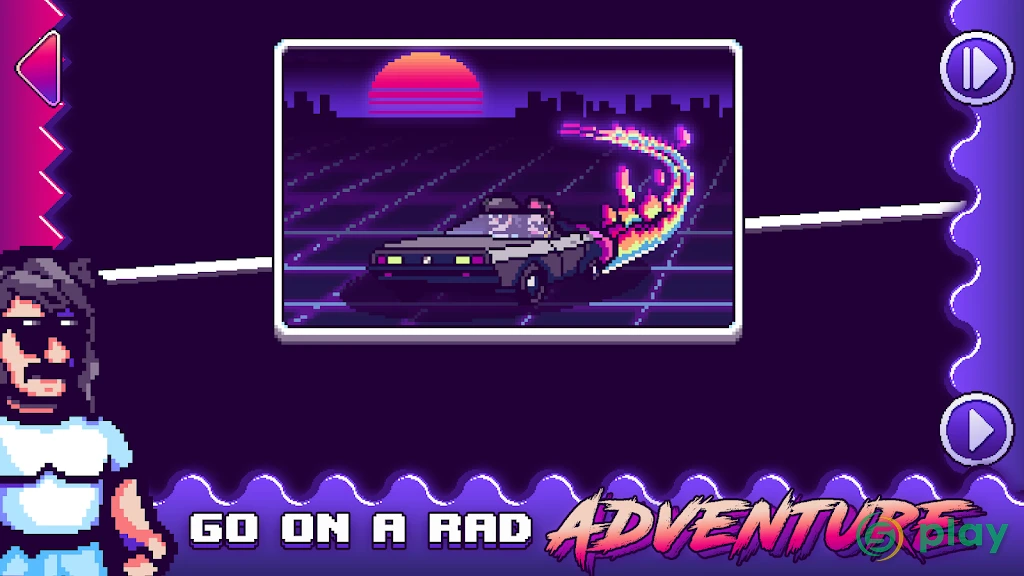 Synthwave Escape — скриншот 4