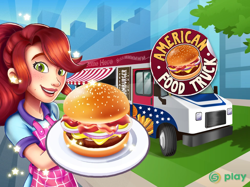 American Burger Truck - Fast Food Cooking Game — скриншот 10