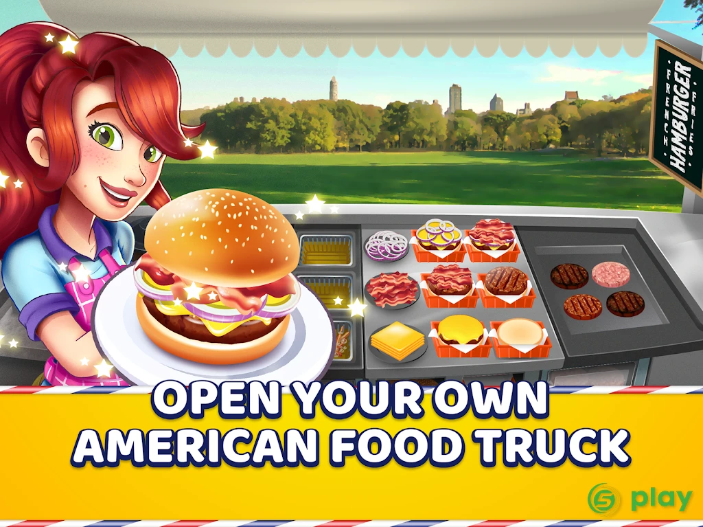 American Burger Truck - Fast Food Cooking Game — скриншот 6
