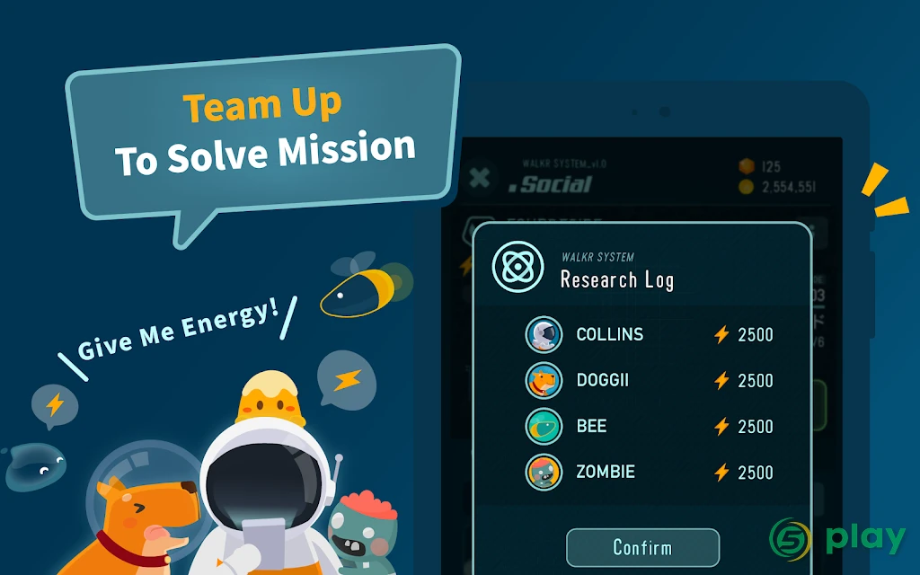 Walkr: Fitness Space Adventure — скриншот 12
