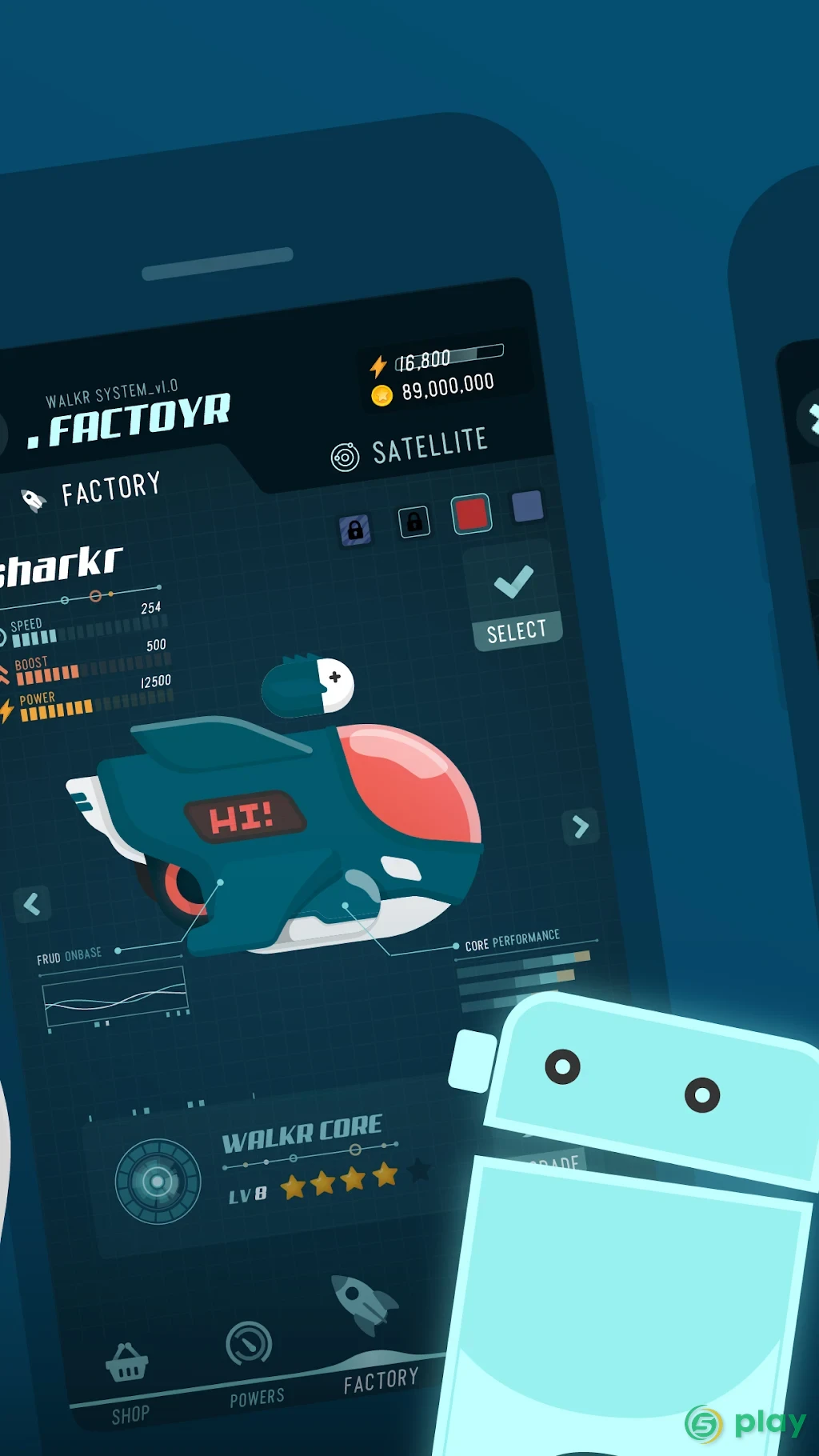 Walkr: Fitness Space Adventure — скриншот 6
