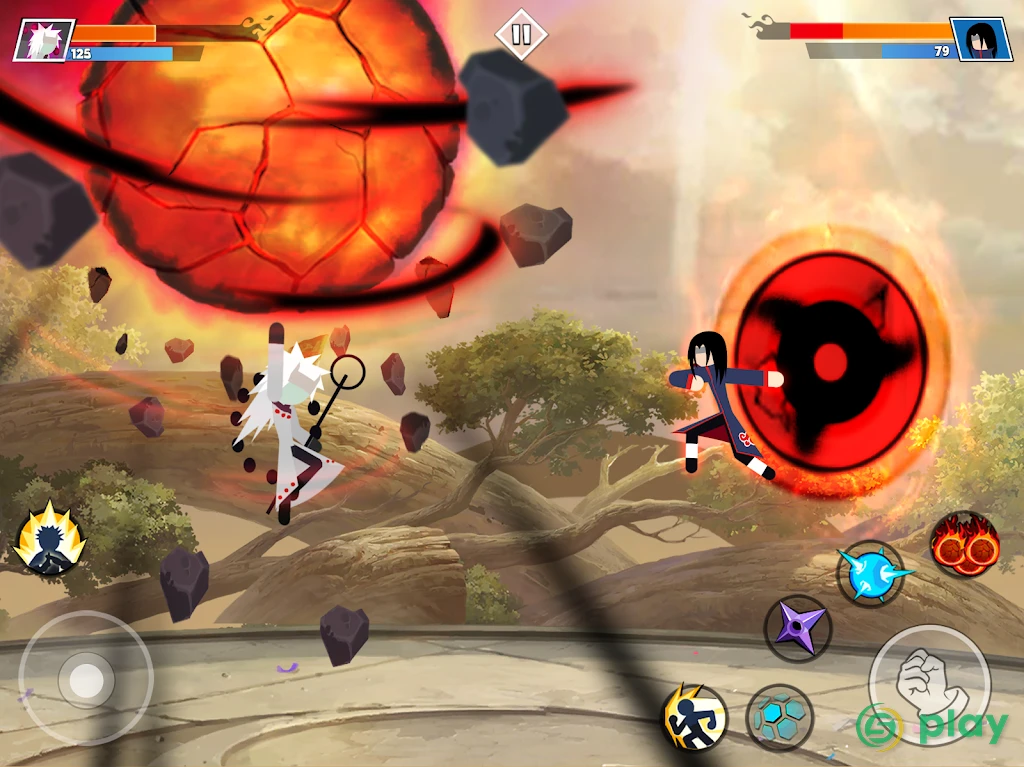 Stickman Shinobi Fighting — скриншот 10