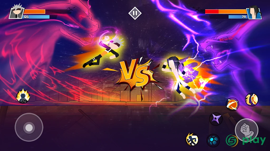 Stickman Shinobi Fighting — скриншот 7