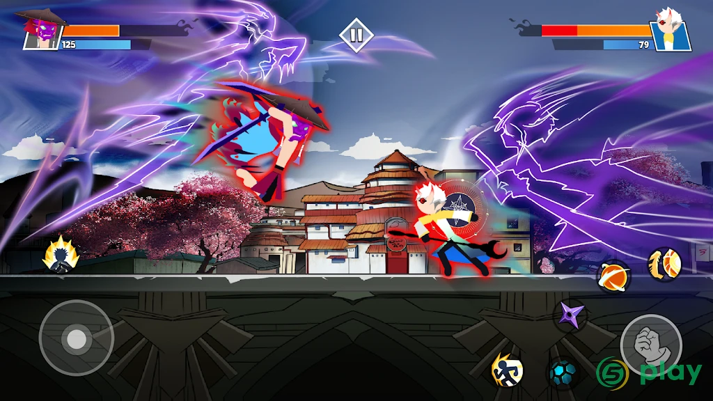 Stickman Shinobi Fighting — скриншот 8