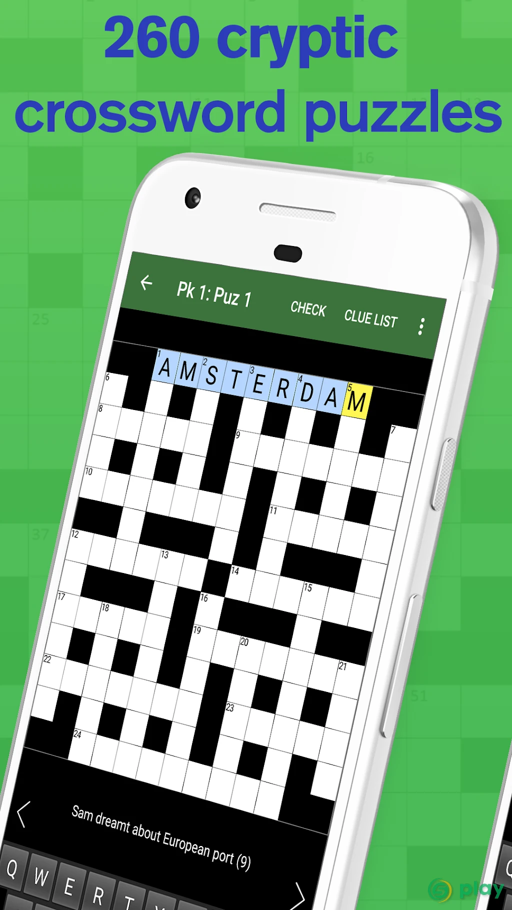 Crossword Cryptic — скриншот 1
