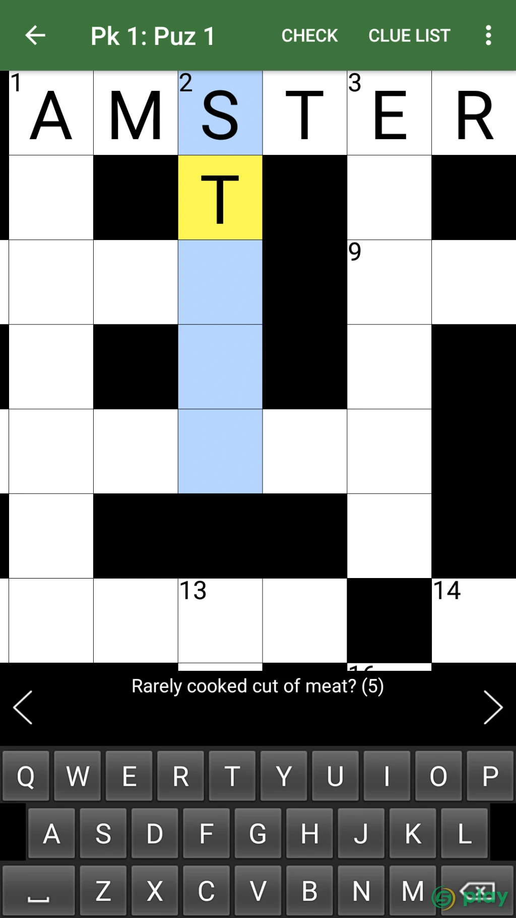 Crossword Cryptic — скриншот 4