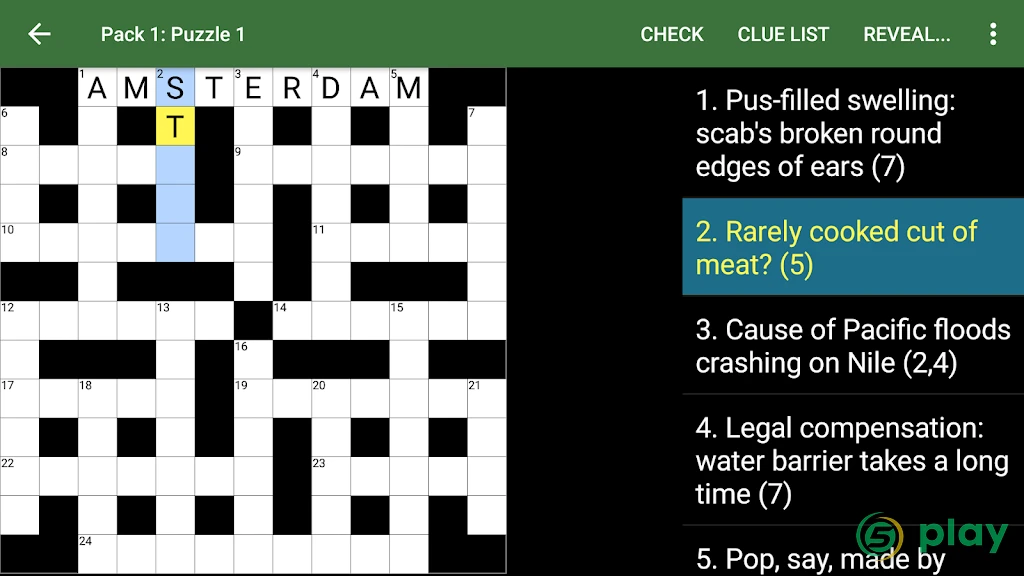 Crossword Cryptic — скриншот 6