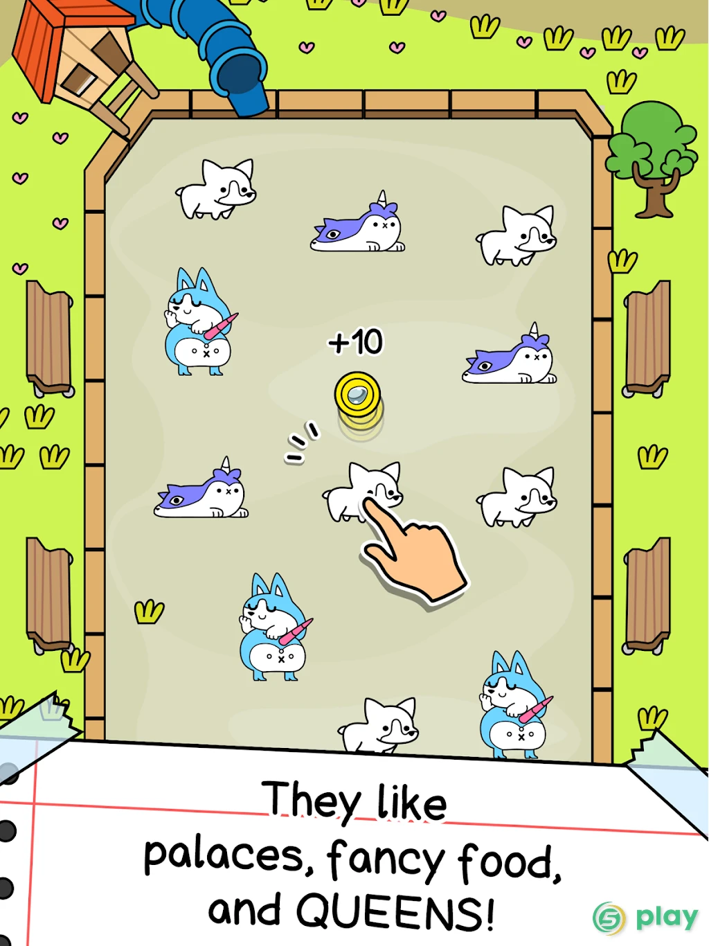 Corgi Evolution - Merge and Create Royal Dogs — скриншот 6