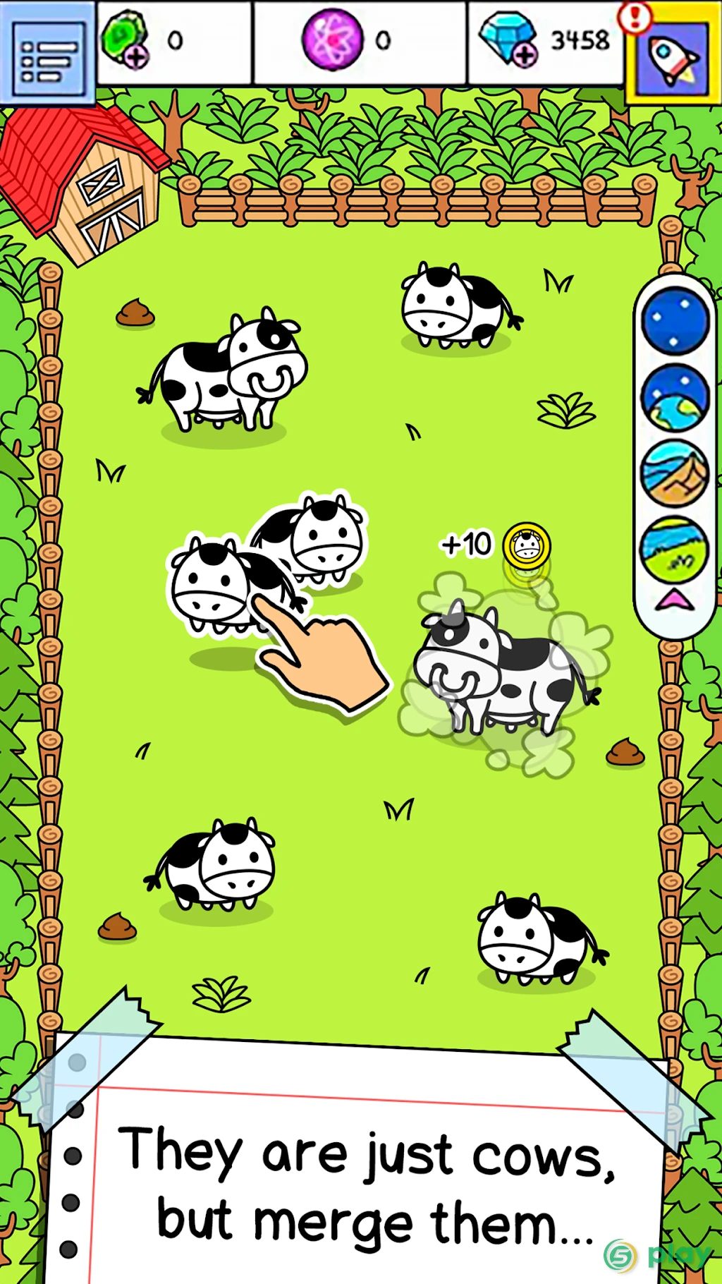 Cow Evolution - Коровы — скриншот 1