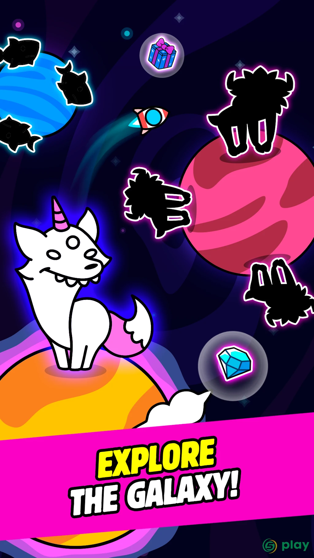 Evolution Galaxy - игра Межпланетных Мутантов — скриншот 5