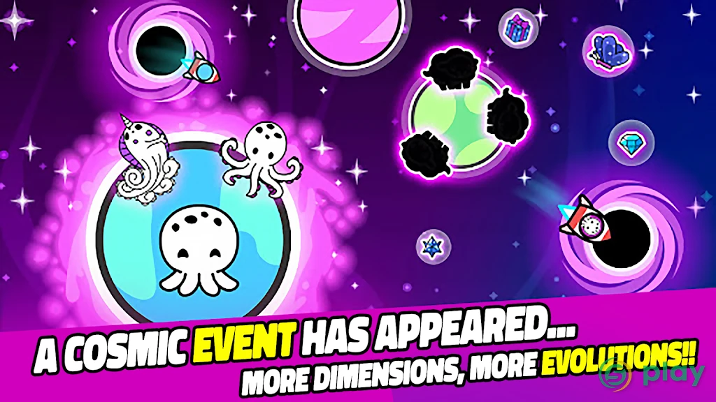 Evolution Galaxy - игра Межпланетных Мутантов — скриншот 6