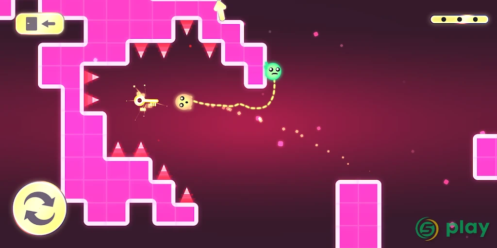 Sticky Climbers: Опасное Приключение — скриншот 2