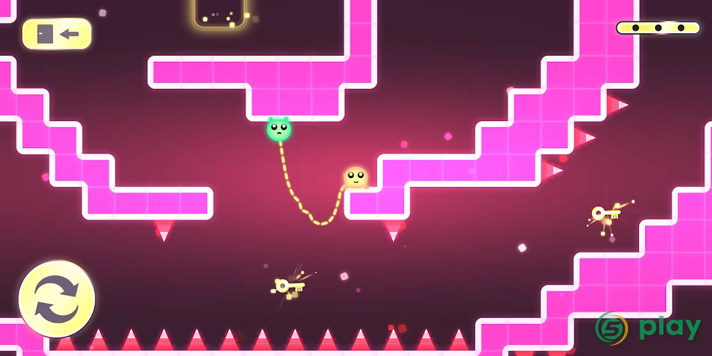 Sticky Climbers: Опасное Приключение — скриншот 6