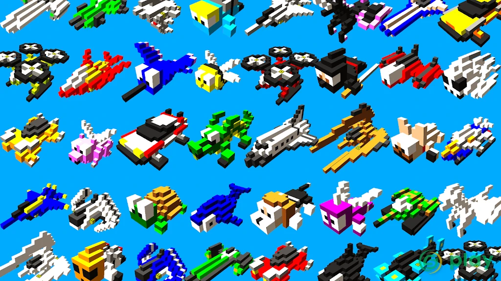 Hovercraft - Build Fly Retry — скриншот 7