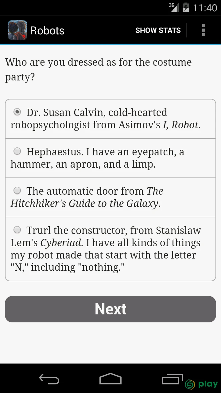 Choice of Robots — скриншот 3