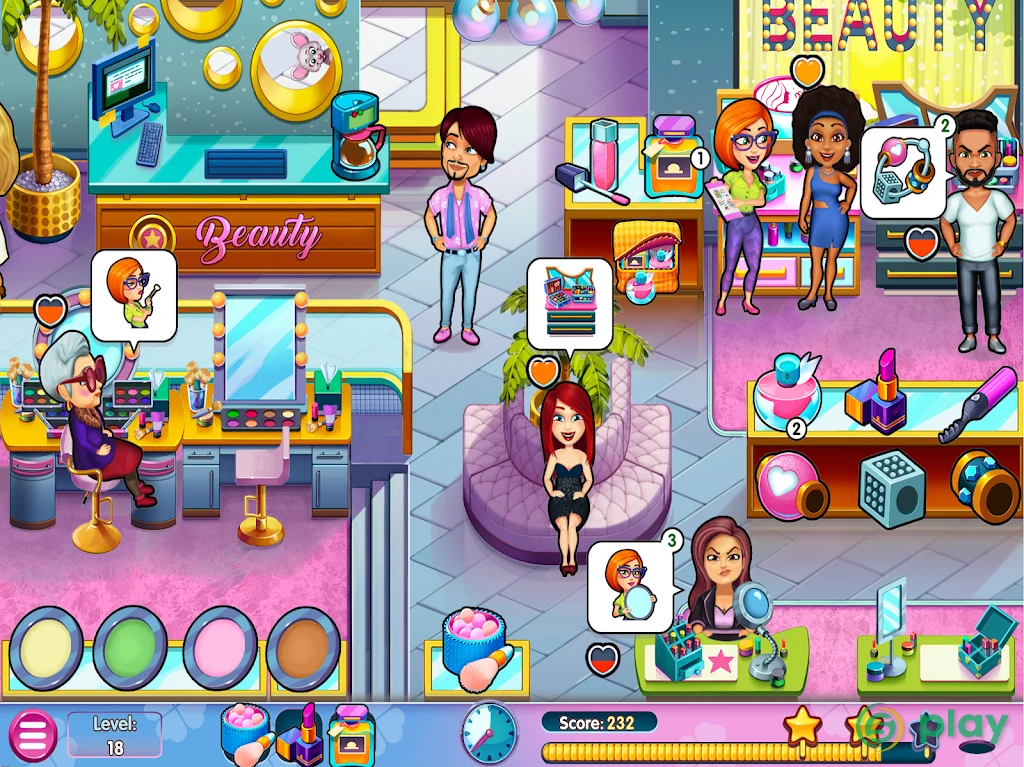 Sally's Salon: Kiss & Make-Up — скриншот 10