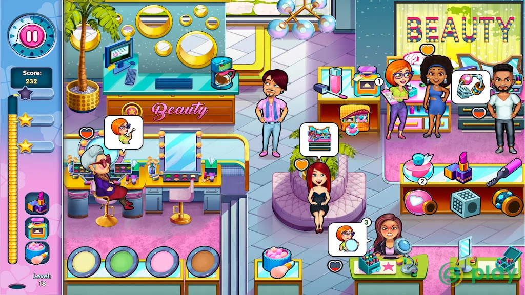 Sally's Salon: Kiss & Make-Up — скриншот 2