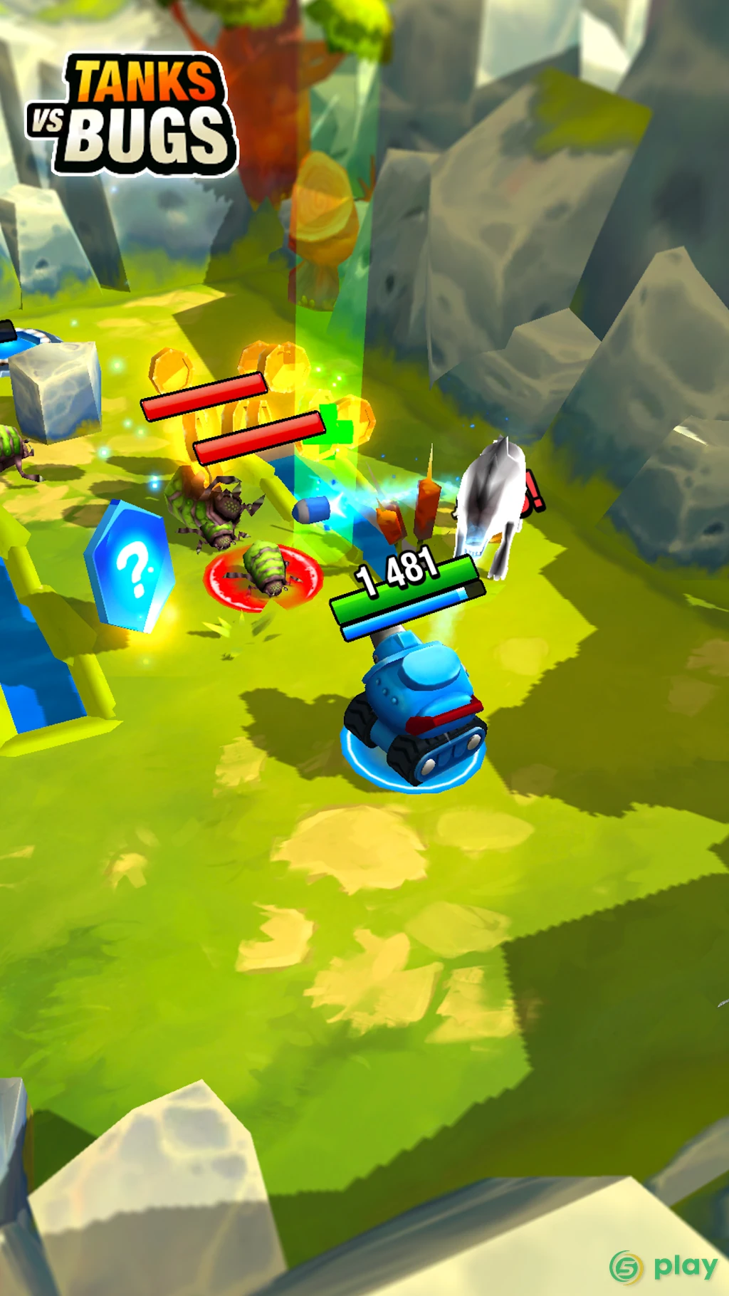Tanks vs Bugs — скриншот 1