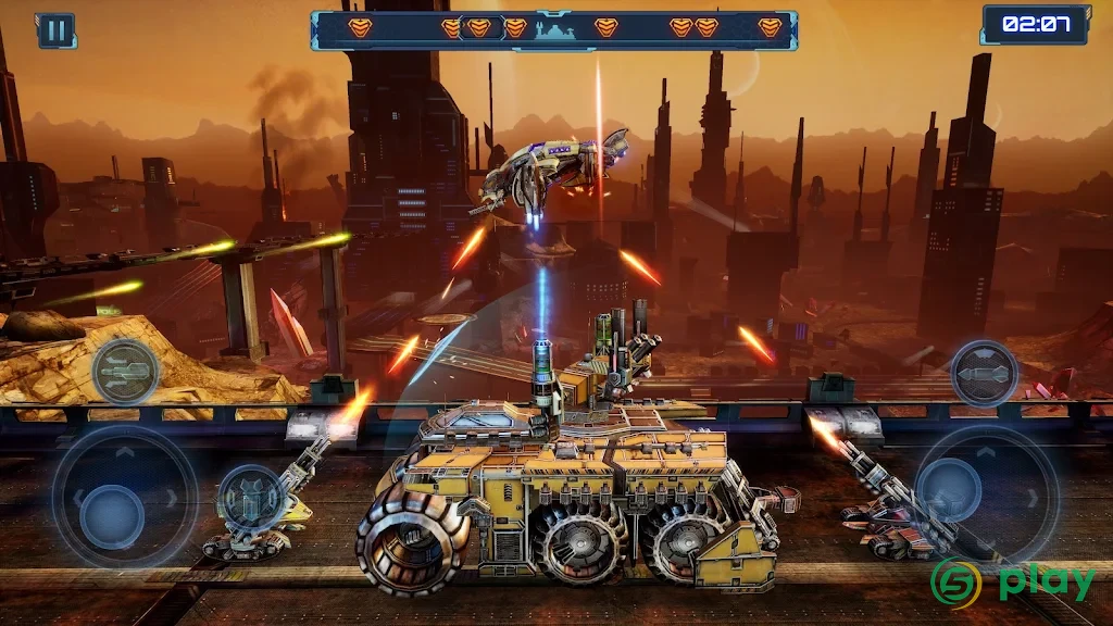 Red Siren: Space Defense — скриншот 2