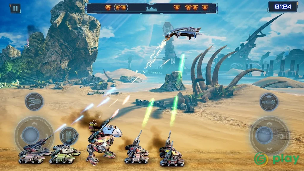 Red Siren: Space Defense — скриншот 3