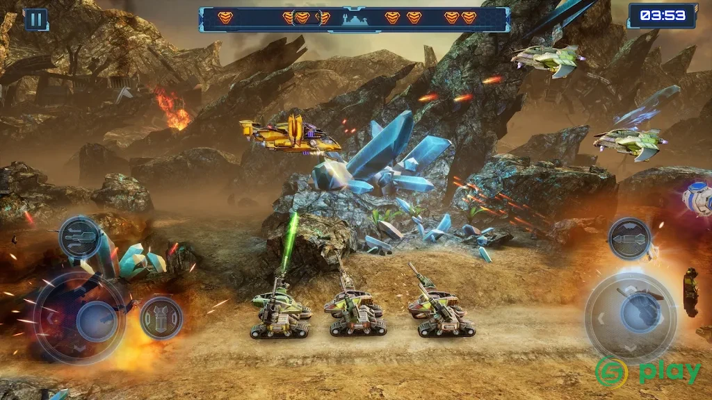 Red Siren: Space Defense — скриншот 4
